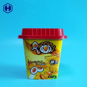 Quality Instant Food 92MM IML Plastic Containers With Holes wholesale