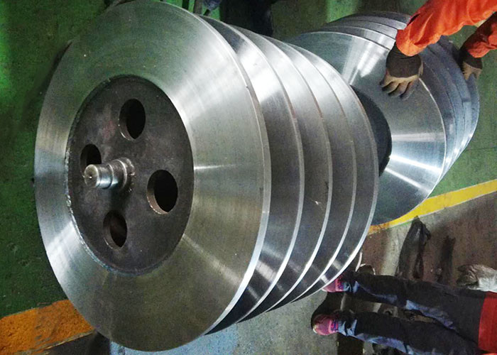 Construction LBS Grooved Drum For Mining / Marine Crane Winch