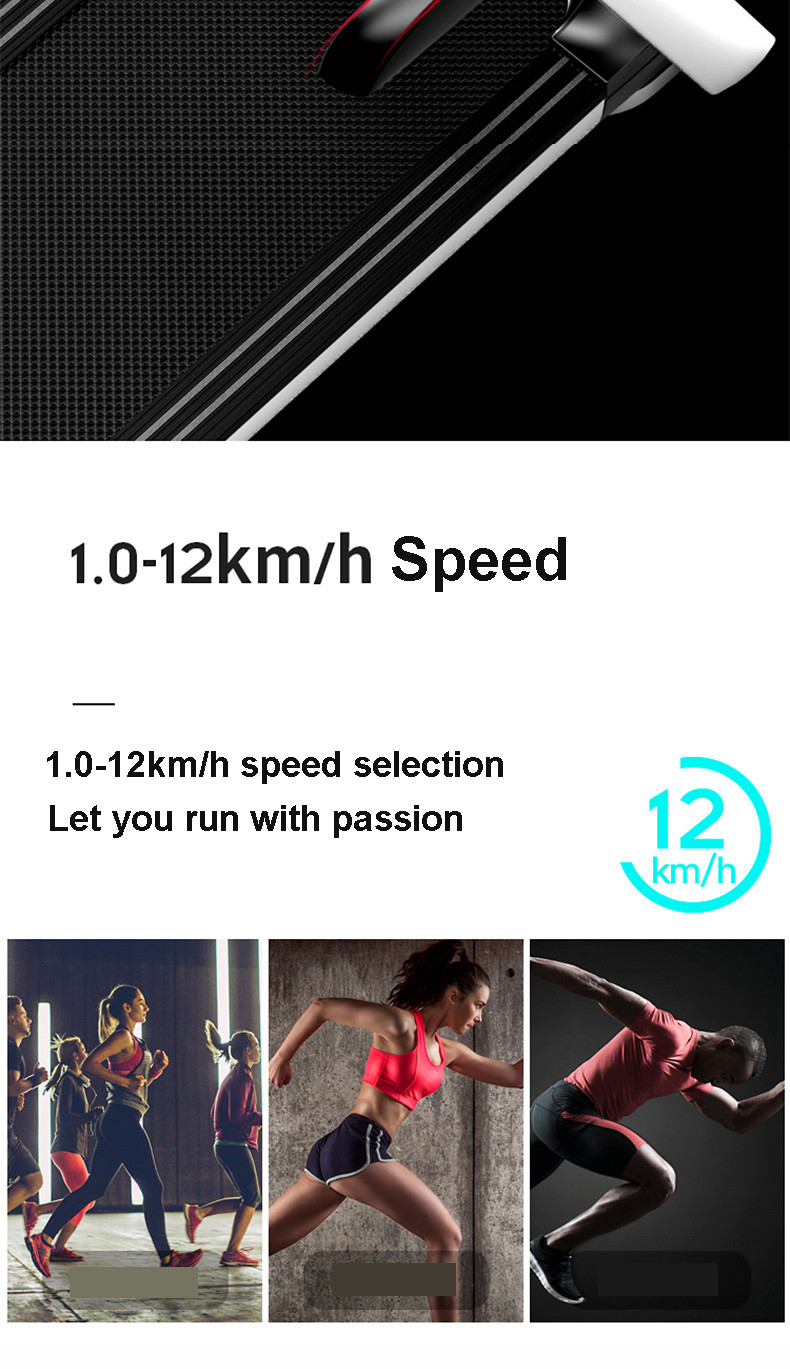 48 - 50cm Width Multifunction Air Runner Curved Treadmill
