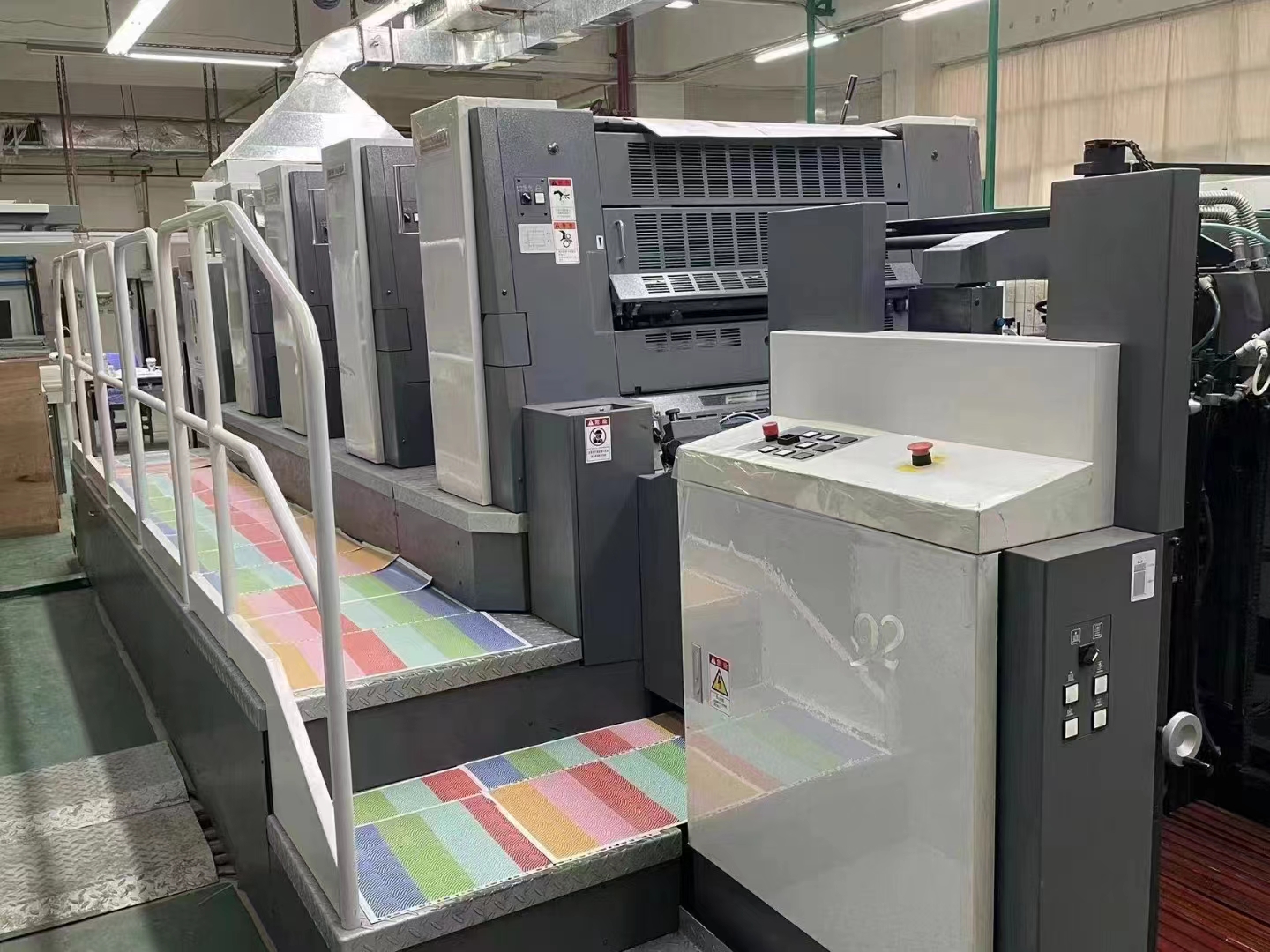 Professional Shinohara 664 Offset Printing Machine 27800 KG Size 9287*3100*2027mm