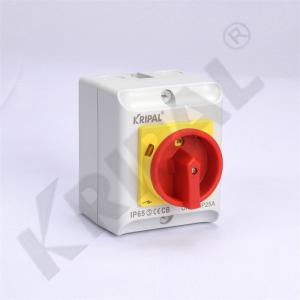 Quality 230V 440V 4 pole IP65 Industrial Changeover Switch Waterproof wholesale