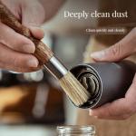 Ebony Nylon Cleaning Brush for Coffee Grinder Powder Blower Plastic Coffee
