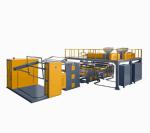 Industrial Automatic Air Bubble Film Machine 2 Layer 380V Voltage