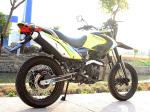 250cc Single Cylinder 4 Stroke Air Cooled Dirt Bike Motorcycle With Chain Drive