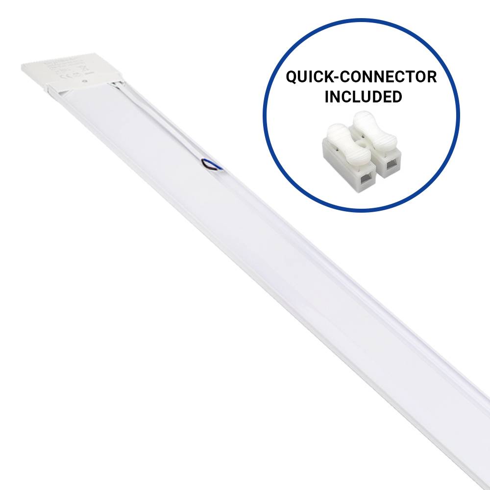 Flicker Free LED Batten 150 Cm 50W 4000K 6000lm 120lm/W 5 Year Warranty