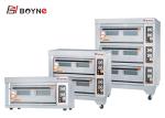 Two Deck Four Tray 430 13.2kw Bakery Deck Oven