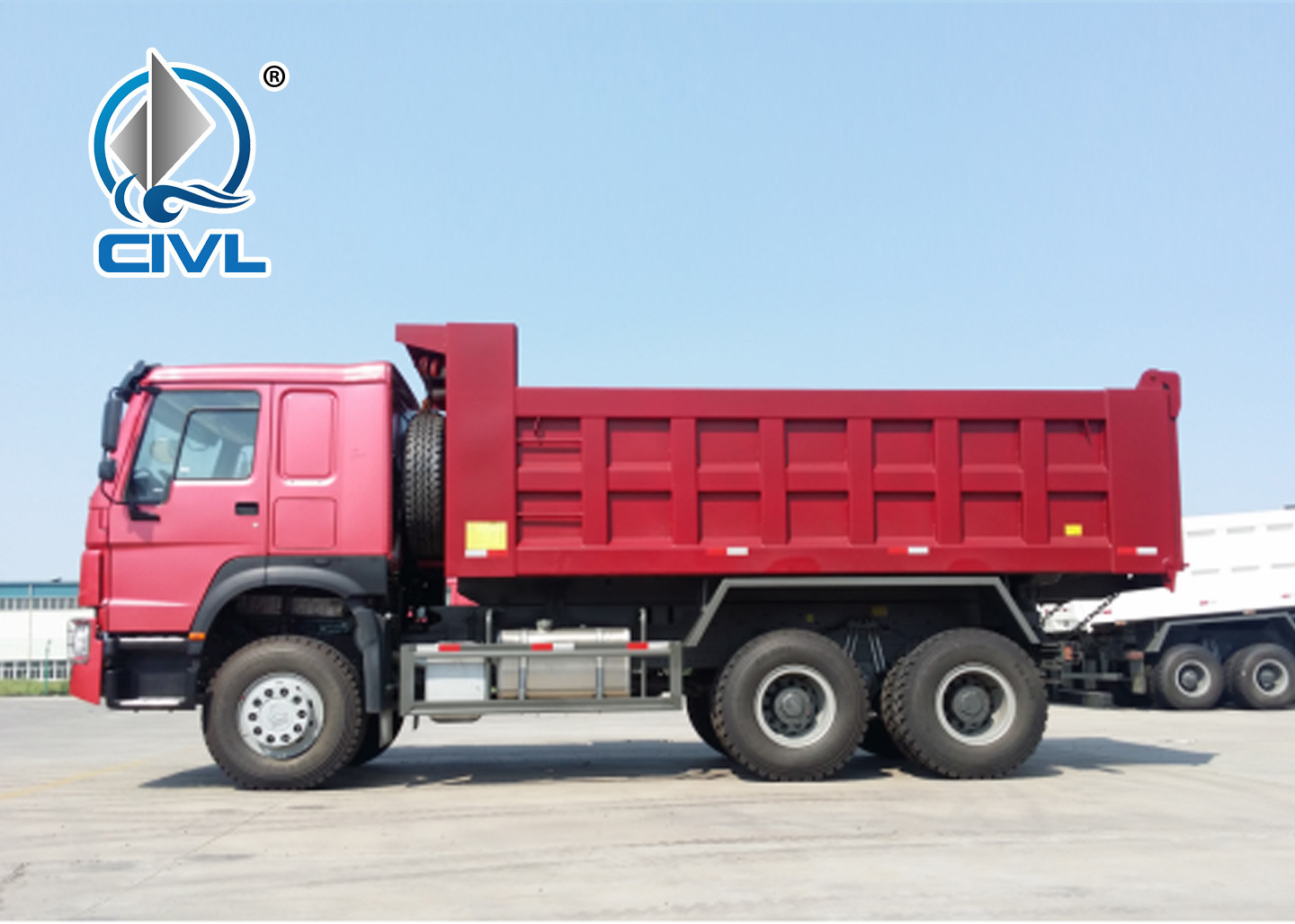 New HOWO 18m3 Articulated Dump Truck / 6x4 Tipper Truck 336hp Model ZZ3257N3847A diesel type truck