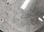 Bianco cararra white Venato marble bathroom vanity tops for hospitality