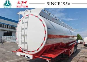 Quality Carbon Steel Fuel Tanker Trailer 40kl 42kl 45kl For Gas Station wholesale