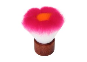 Quality Foundation Kabuki Makeup Brush Pink Flower Synthetic Hair Makeup Brushes wholesale