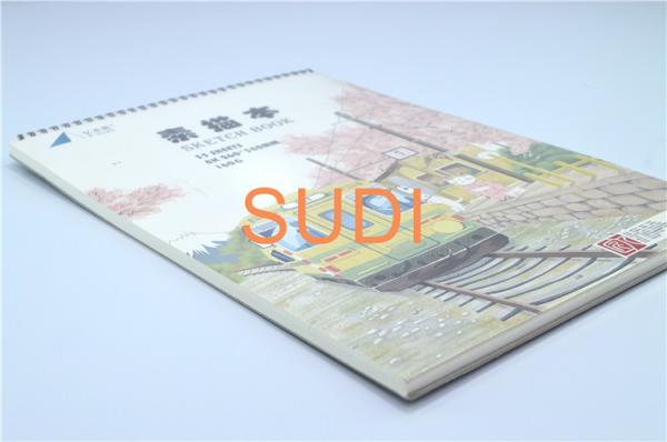 Cheap Custom Printing Design Doube Coil 70gram Spiral Binding Books for sale