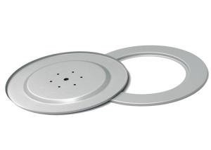 Quality 0.4-0.8mm Thickness Filter End Caps , Hydrophobic Air Filter Cover wholesale