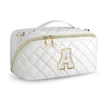 PU Diamond lattice letter makeup bag Multi-functional waterproof toiletry bag