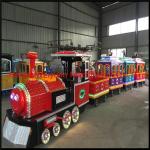 Attractions tourist road train trackless train for sale