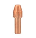 Polish Surface Electroplate 5 Axis CNC Copper Parts