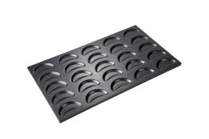 Quality 1.0mm 850x500x18mm 25 Links Croissant Tray wholesale