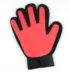Quality Polyester PVC Pet Grooming Tool Hair Remover Gloves Brush 56g wholesale