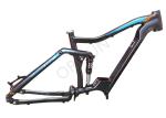 27.5 Inch Electric Bicycle Frame , Full Suspension Enduro Ebike Frame
