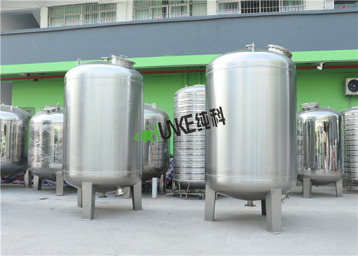 Carbon / Sand Filter Housing Filter Vessle For RO System Pretreatment Equipment