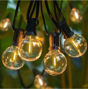 China Christmas Vintage LED Garland For Cafe Patio String Lights Lighting on sale