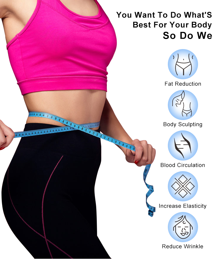 AS84 3D Rf Vacuum Cavitation Machine 6 In 1 Body Slimming Machine With Laser Pads