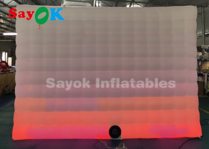 Party Photo Booth Festival Event Inflatable Photo Booth / 11.5x9.2x8.2ft Inflatable Cube Tent