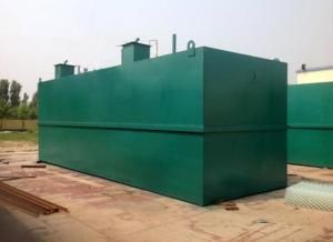Quality Plywood Carbon Steel Mobile Water Treatment Plants For Slaughterhouse wholesale