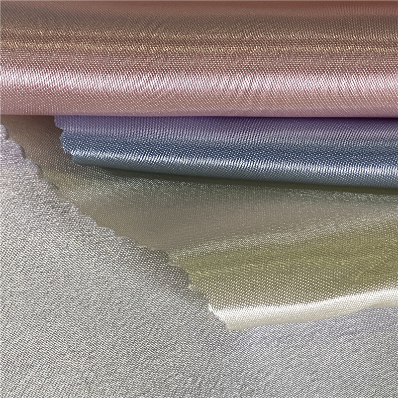 75D/36F Blackout Sustainable RPET Satin Fabric GRS Certified for Baby Blanket Clothes