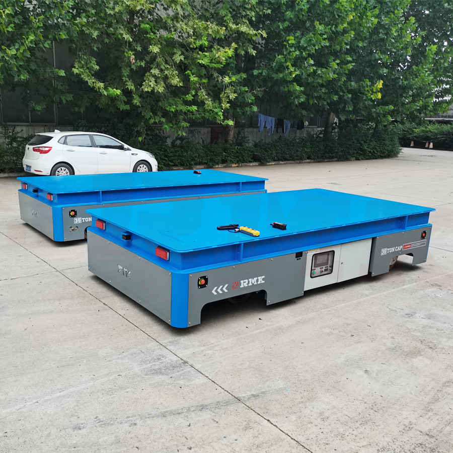 Heavy Duty 35 Tons PLC Control Battery Powered Mold Transfer Cart