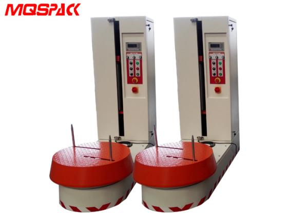 Electric Driven Luggage Stretch Wrapper High Efficiency And Low Electricity