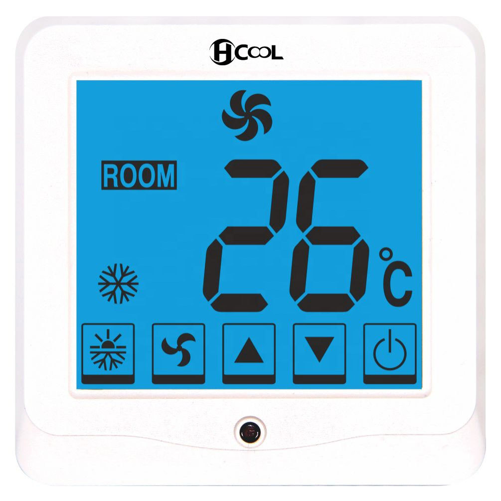 Touch Type Indoor Digital Thermostat Square Mechanical Temperature Controller