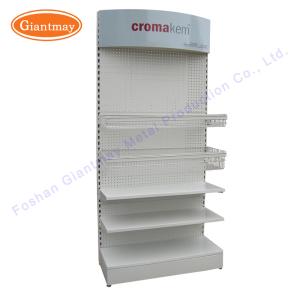 Quality Exhibition Tool Shelf Merchandise Metal Stands Retail Display Racks wholesale