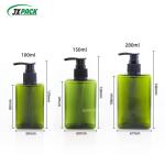 PET Transparent Shampoo Bottles / Travel Shampoo Bottles 100ml For Facial