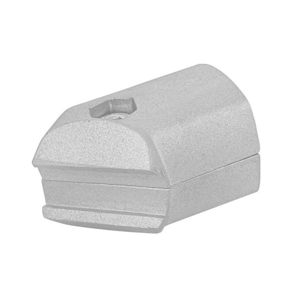 Lean Tube Plug Hand Inserted Furniture Connector Aluminum Tube Aluminum Alloy