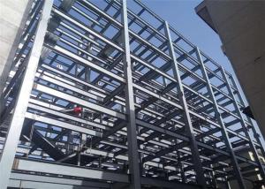 Quality Steel Structure Prefabricated Warehouse Buildings , Ecuador Steel Frame Fabrication wholesale