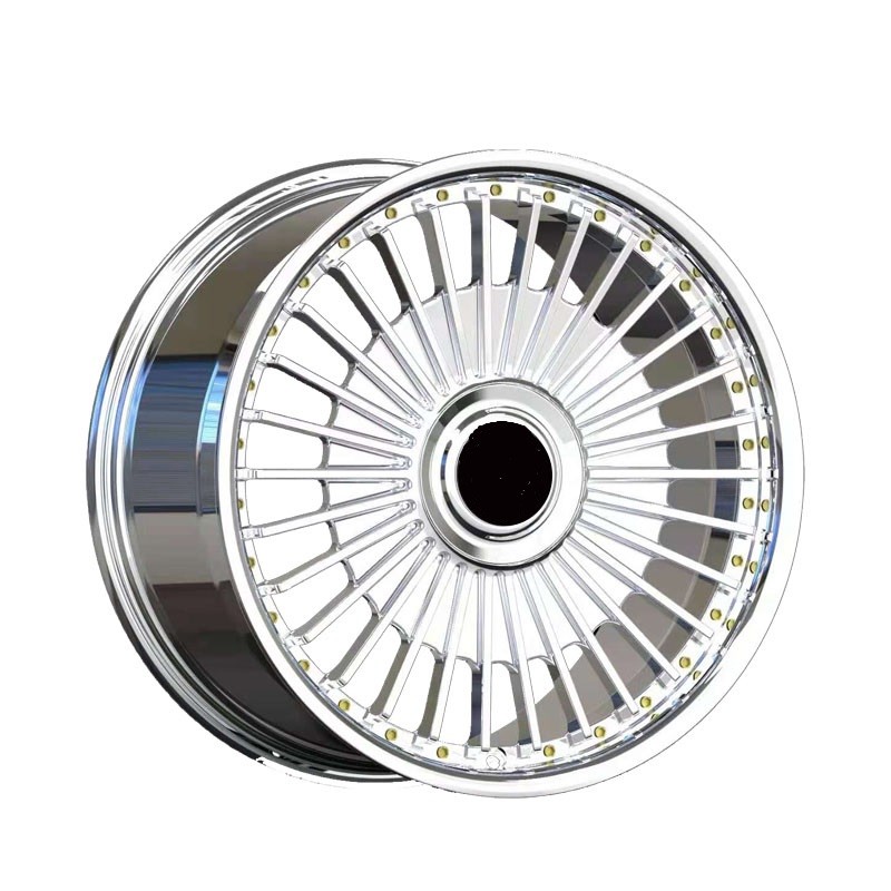 1pc custom finish chrome forged wheels for sale
