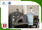 Gas Napoli Italy Pizza Oven Lava Rock Baseplate Ceramic Tile Decorated