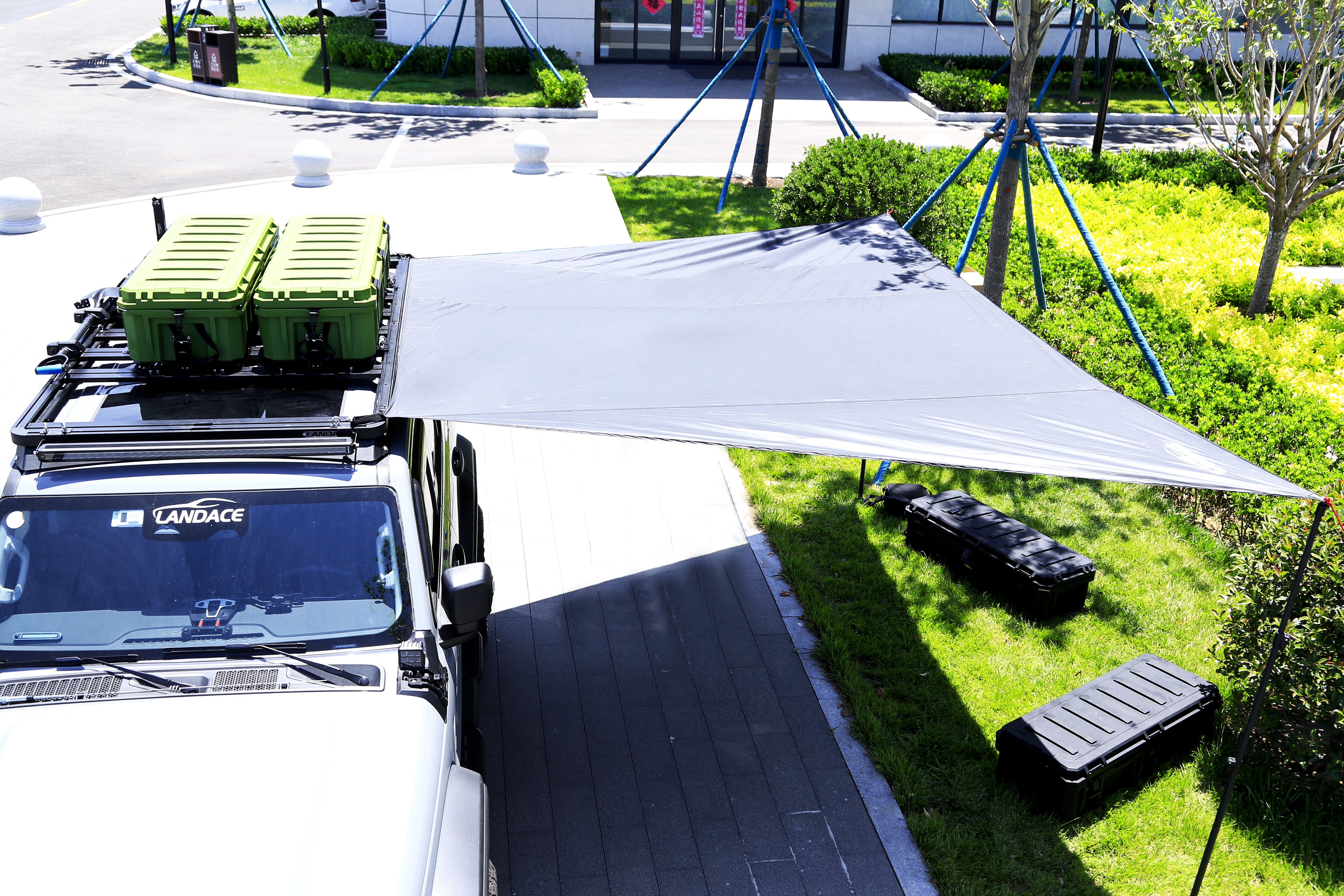 Roof Placement Expand Car Roof Storage with 4Runner Camping Tent Awning Mounting