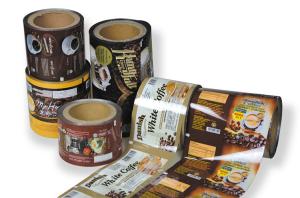 Quality Food Packaging Plastic Roll Film Printed Plastic Film Roll For Cookie Biscuit wholesale