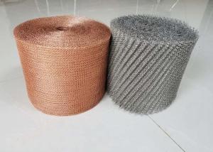 Quality OEM ODM Copper Knitted Wire Mesh Roll 5&quot;X100FT For Gun Barrels Clean wholesale