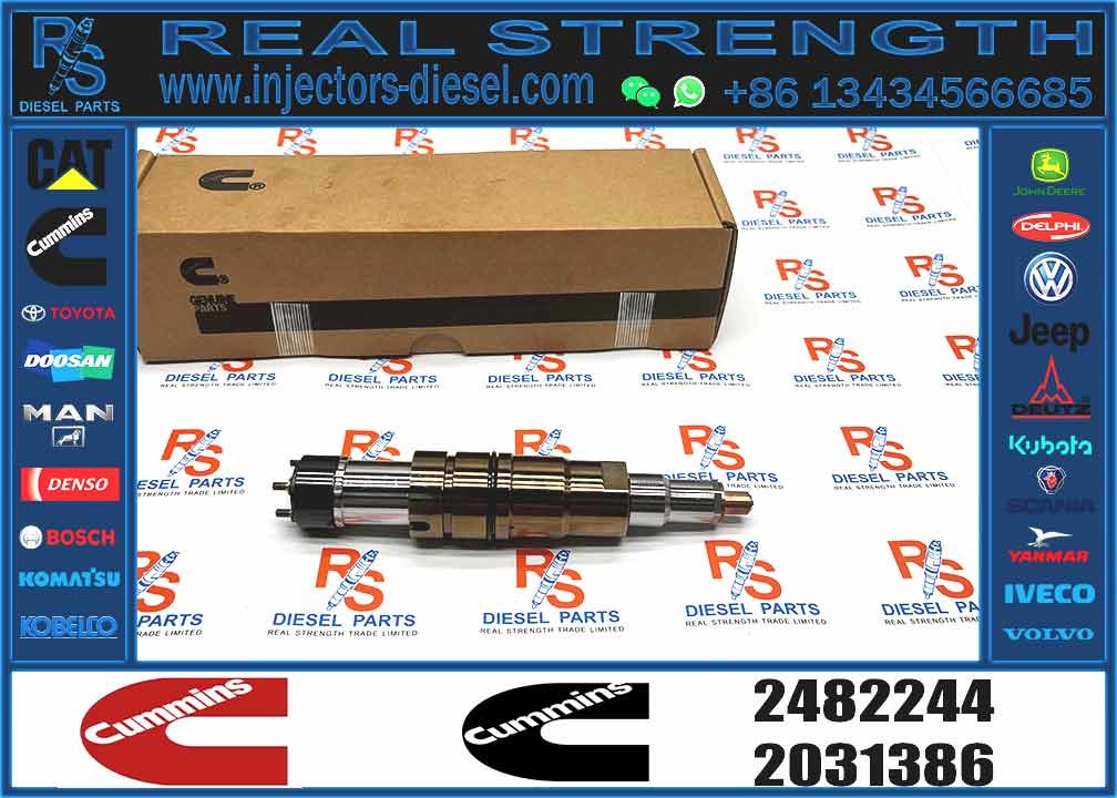 Diesel Fuel injector common rail injector 2482244 for diesel fuel engine DC13 2872405 2488244