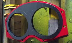 Quality High Efficiency Putzmeister Wear Plate Concrete Pump Spares For Construction Works wholesale
