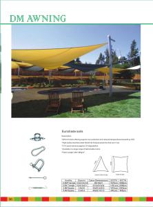 Quality Sunshade Pergola Awning Kits wholesale