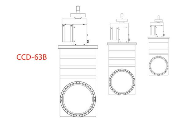 Cheap Professional Vat Vacuum Valves  High Grade 1E+5-1E-7 Pa Application Range for sale