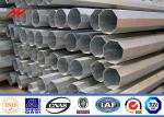 220 KV Round Galvanized Electrical Power Pole Transmission Line Poles ISO