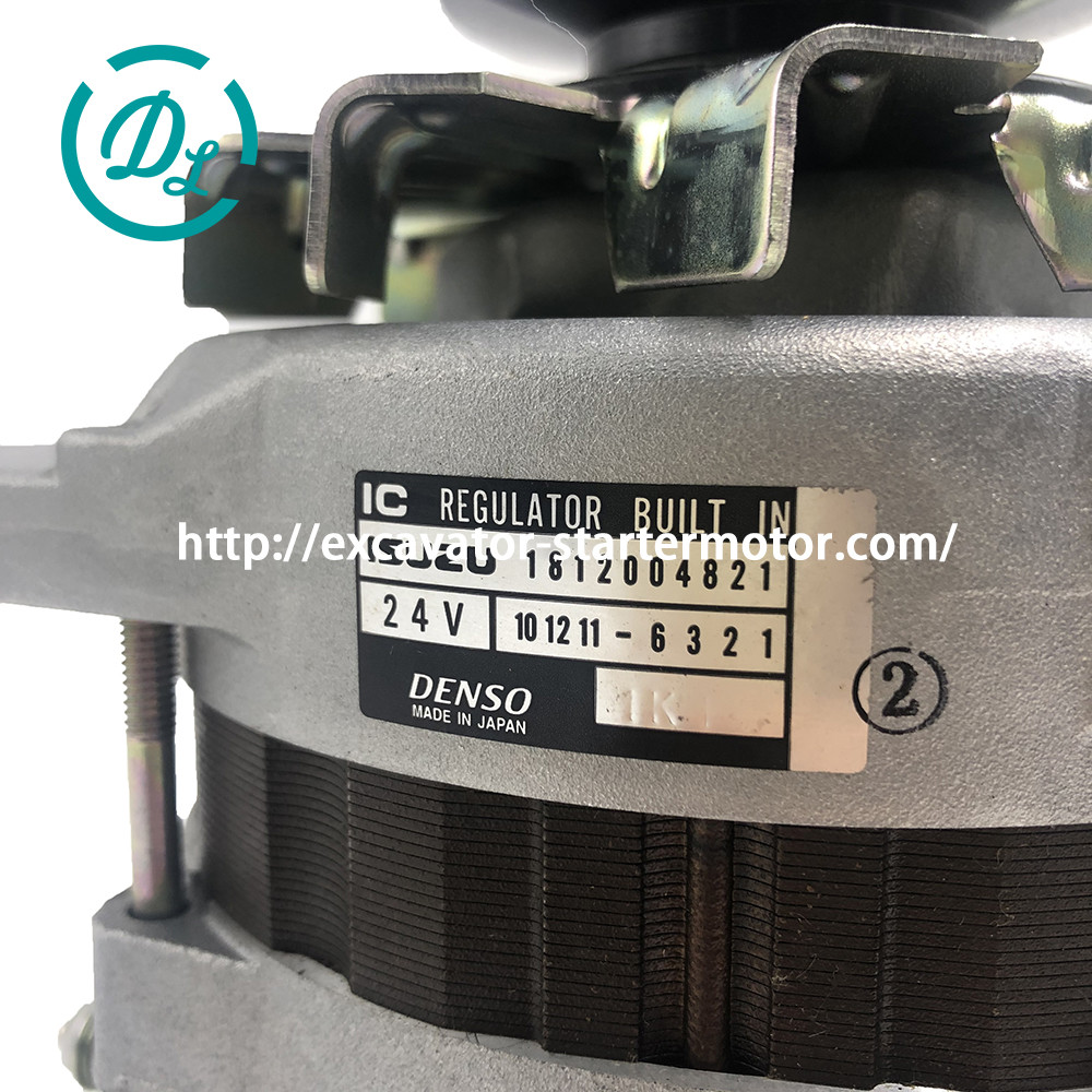 50A 24V Excavator Alternator 1012116320 181200481 0350003210 115633