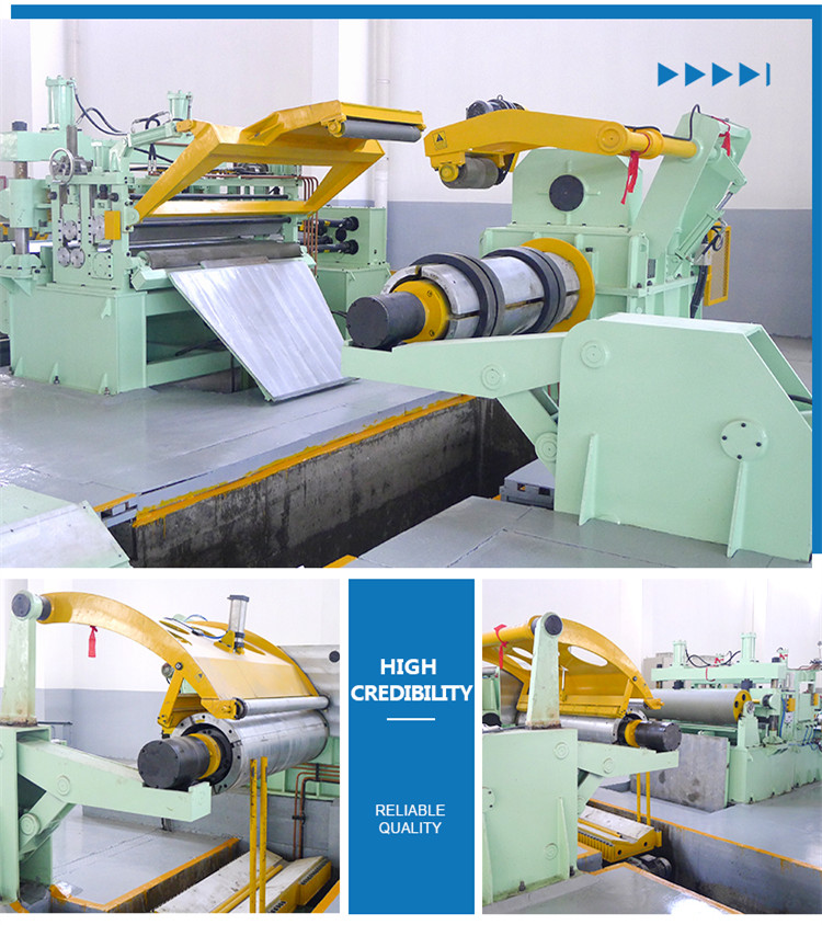 factory price steel coil slitting line machine