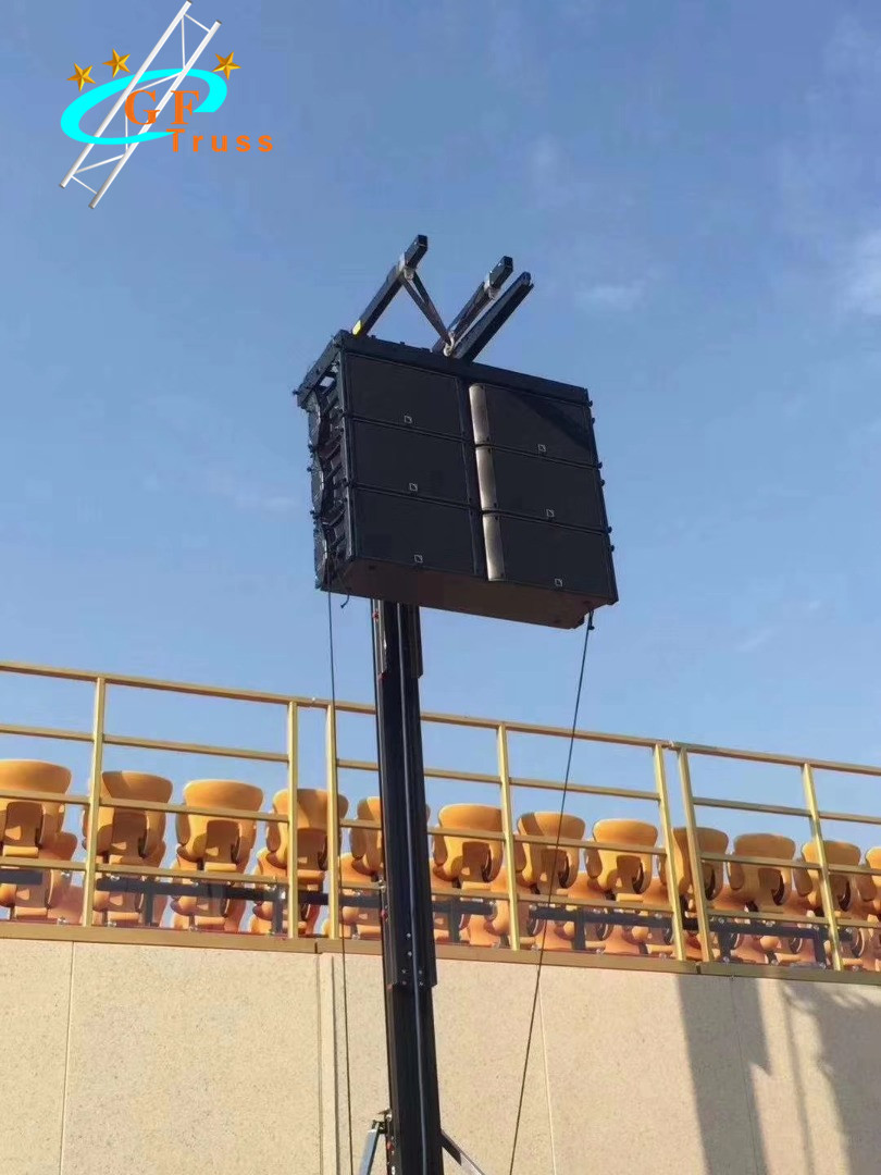Lift 300kg Hand Crank Stand Truss Wedding Tripod Speaker Stand