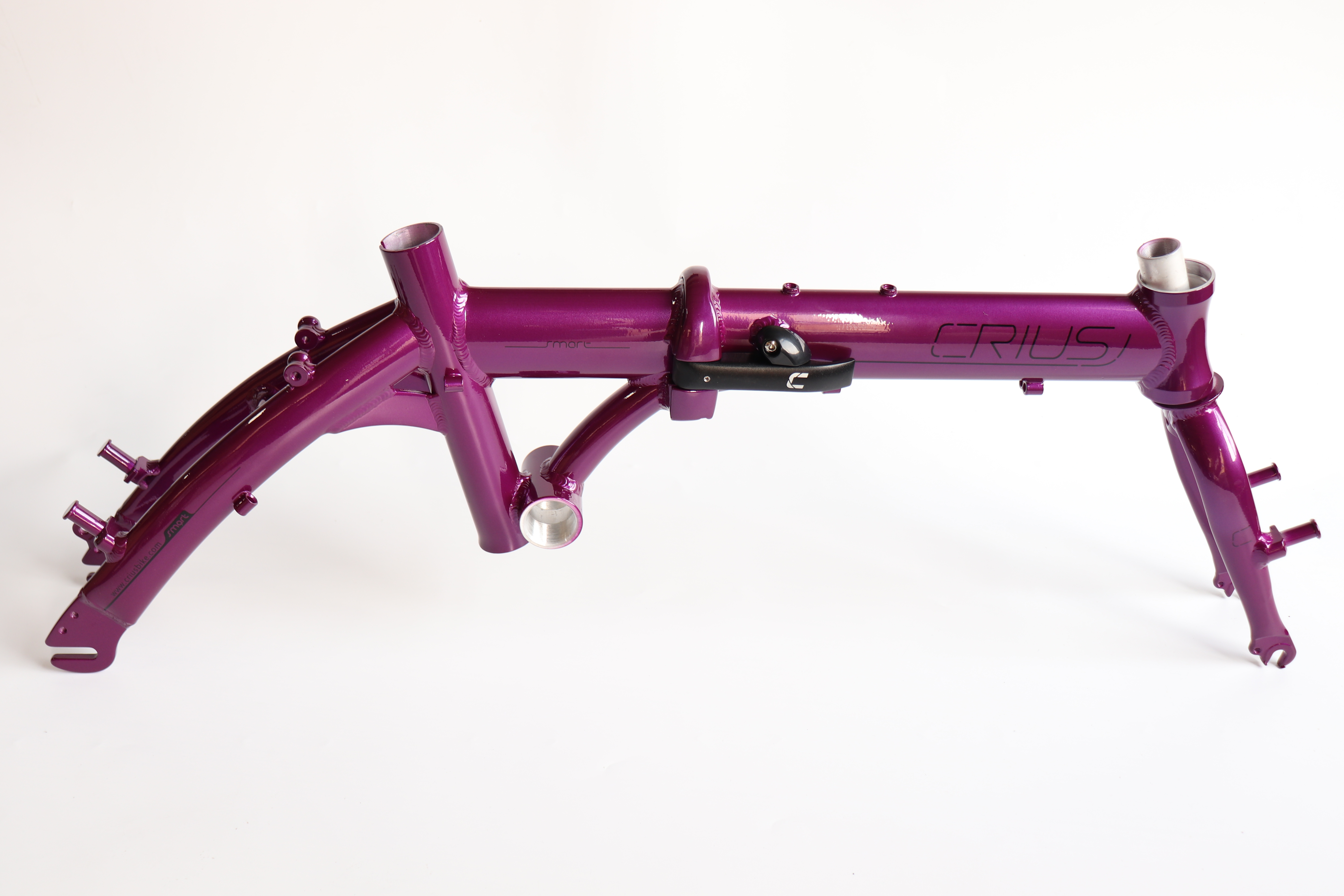 Supply Mini Light Weight Fold Up 14 Inch Folding Bike with Gloss Finish Alloy Frame