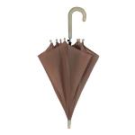 Silver Coated Pongee 8mm Metal Shaft Kids Rain Umbrella